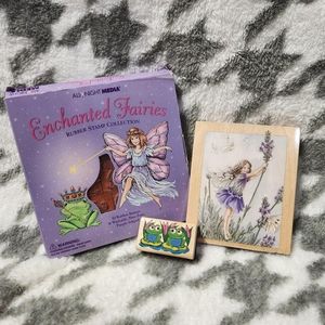1998 - 2002Enchanted Fairies Rubber Stamps Bundle